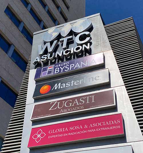 Gestoría en Paraguay en el World Trade Center de Asunción